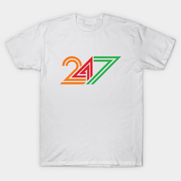 24/7 Supermarket GTA T-Shirt by straightupdzign